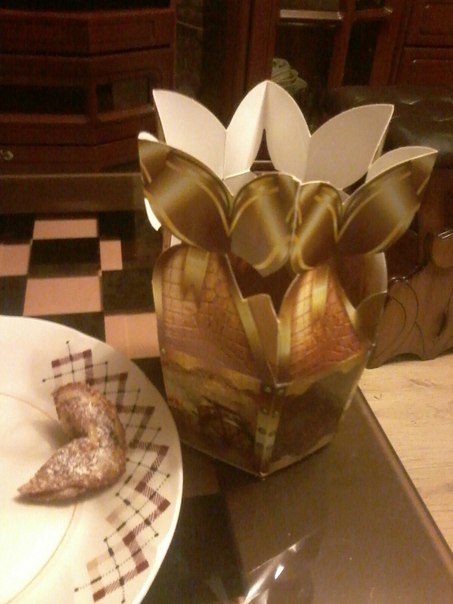 Тру подарок на 23 февраля своими руками) Очень вкусно)