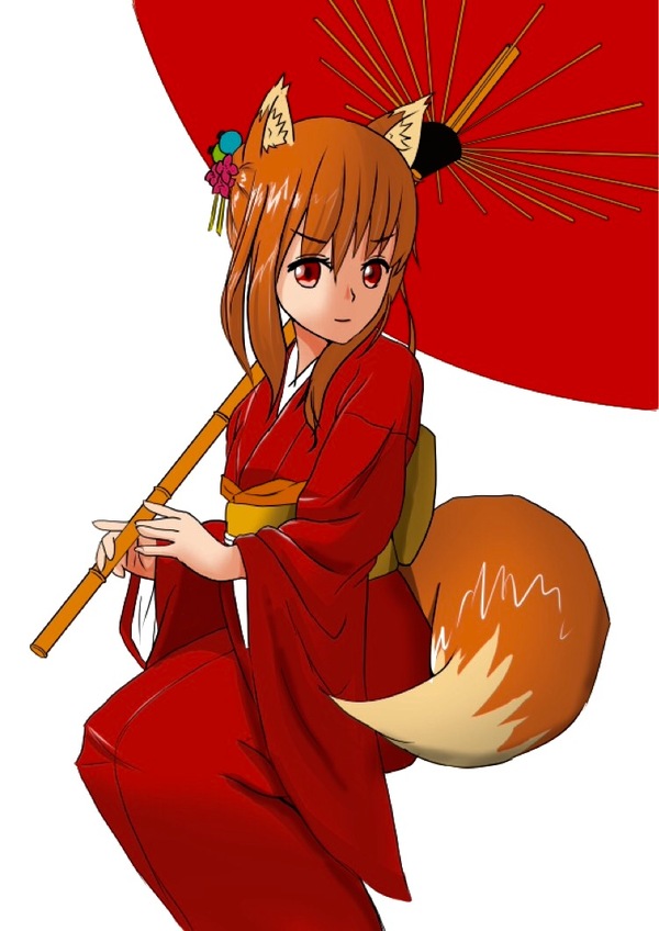 Horo/Holo Anime Art, , Spice and Wolf, Horo, Holo