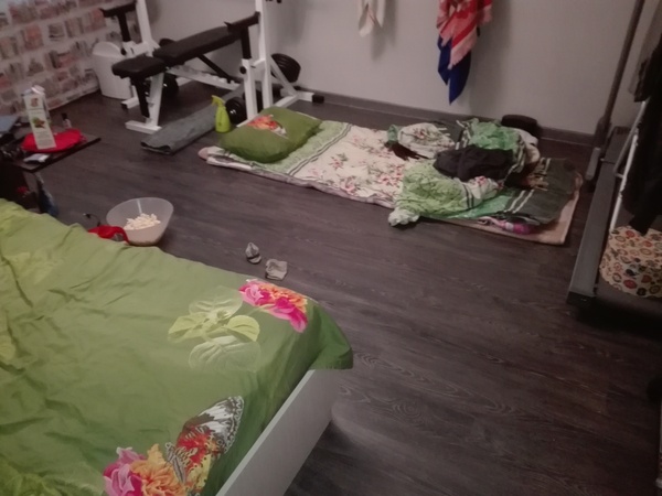 Отметил 23 февраля...