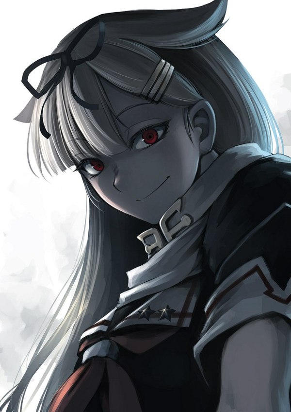 Yuudachi , Kantai Collection, Hellshock, Yuudachi, Poi, Anime Art