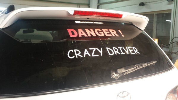 DANGER! CRAZY DRIVER , Crazy