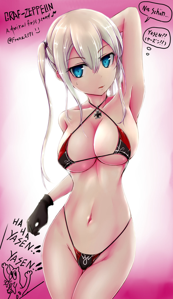 Anime Art - NSFW, Anime art, Anime, Etty, Kantai collection, Graf Zeppelin