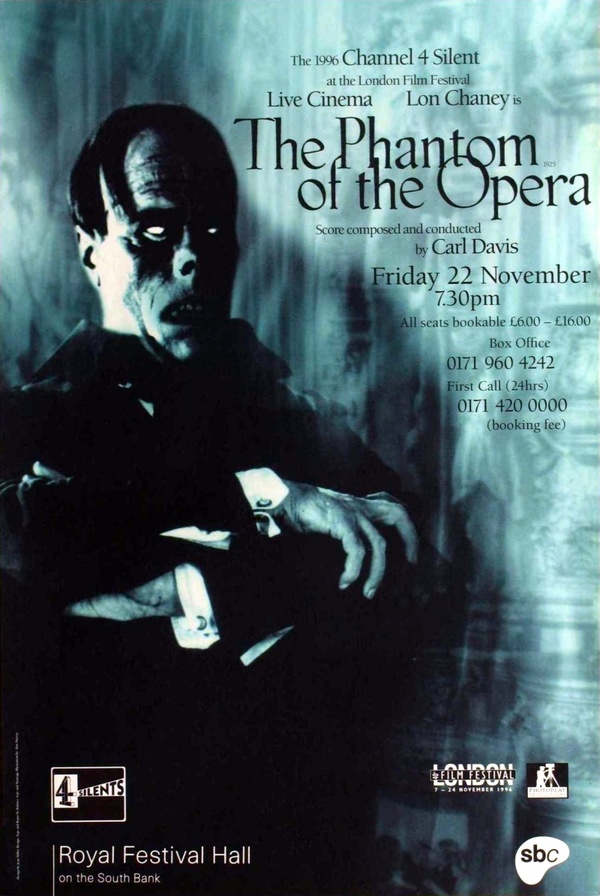 Old Movies # 10:   (The Phantom of the Opera, 1925) , , ,  ,  