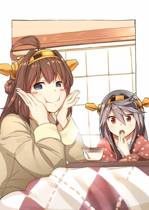 Kantai collection Kantai Collection, Kongou, Haruna, 