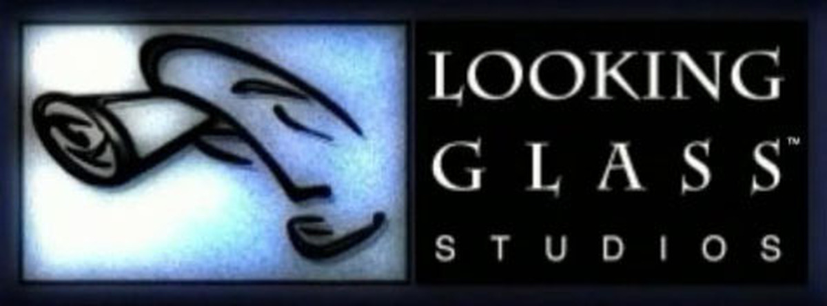 Looking glass. Looking Glass Studios. Looking Glass Studios logo. Looking Glass Studios игры. Терри Бросиус.