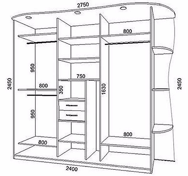 Шкафы-купе: виды, типы конструкций, материал изготовления, инструкция по сборке