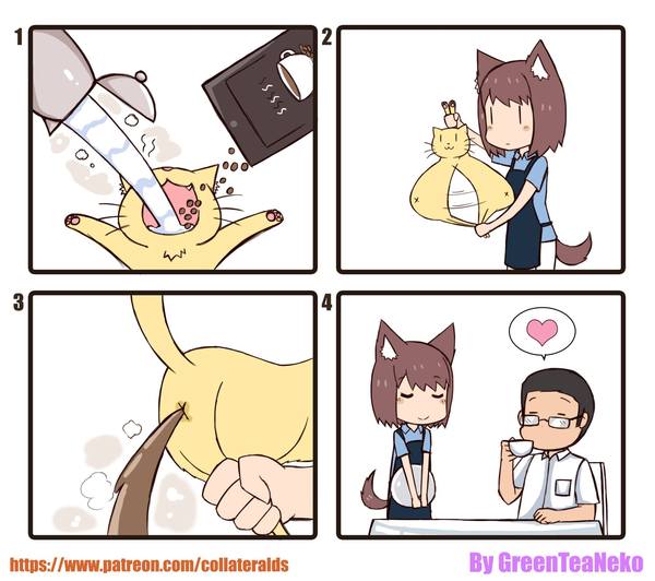 Кофе из кота