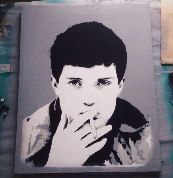 Stencil art
