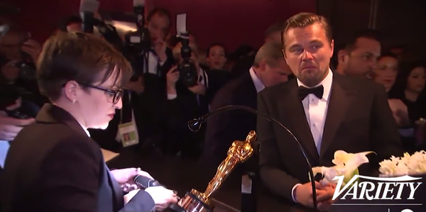 Самоирония от Ди Каприо