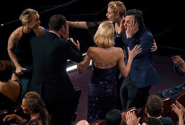 Oscar 2016: Moments. Living emotions - Oscars, Oscar, Oscar 2016, Los Angeles, The photo, Emotions, Celebrities, Longpost