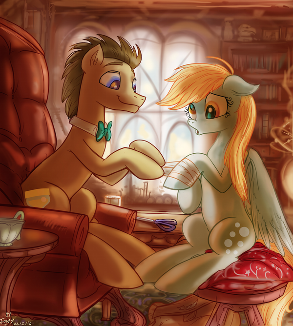Time Heals All Wounds My Little Pony, Derpy Hooves, , , Doctor Whooves, Jowybean