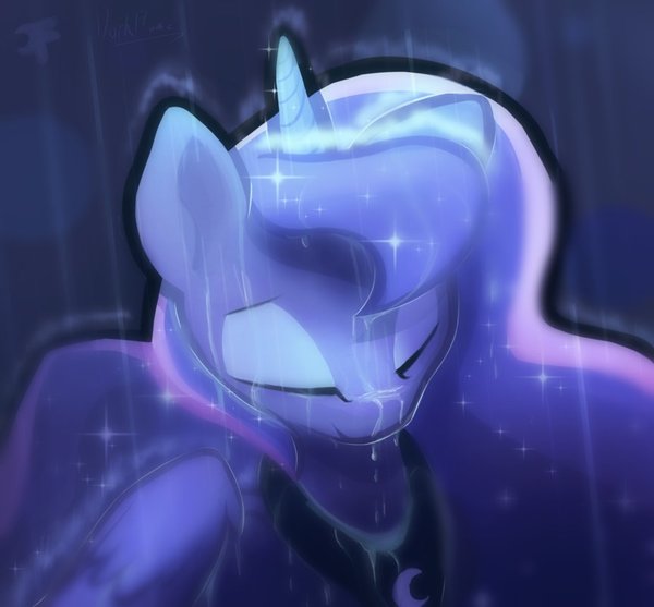 Rainy night My Little Pony, Princess Luna, , , Darkflame75