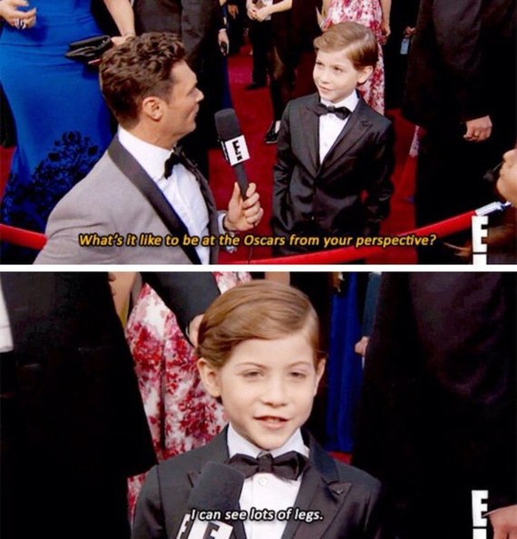 When you haven't grown up yet - Oscar, Oscar 2016, Children, Jacob Tremble