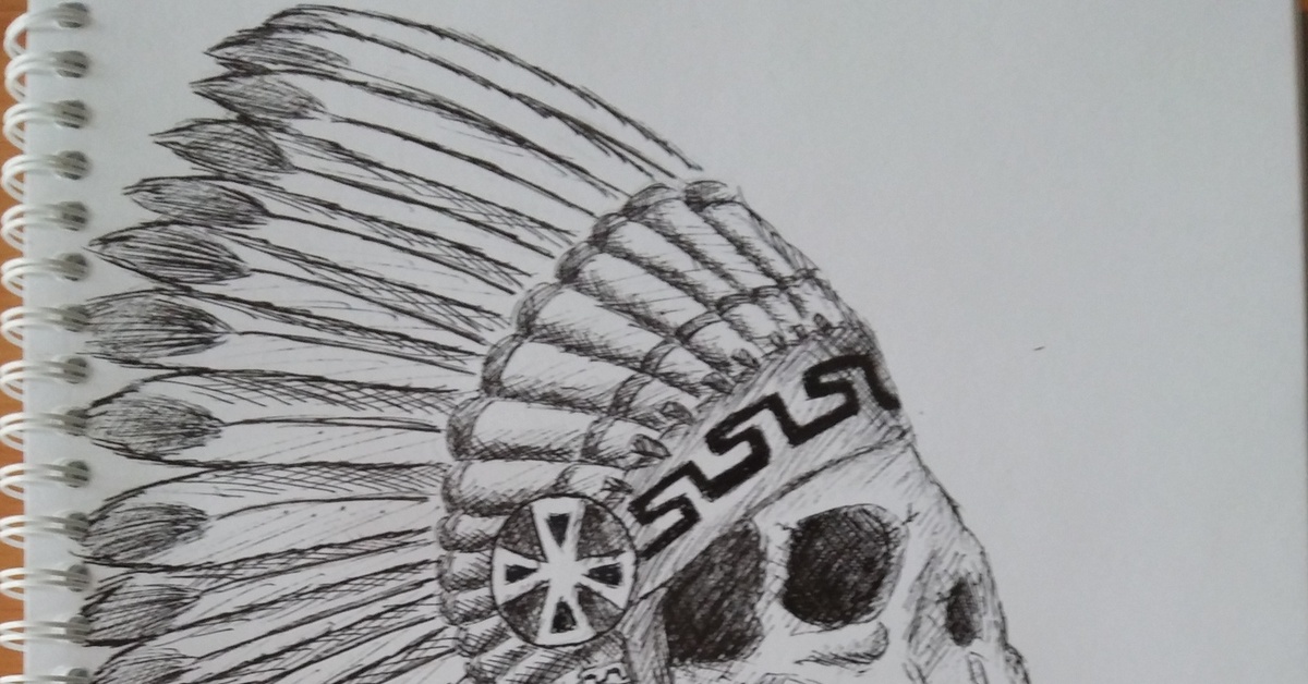 Призрачный индеец | Пикабу