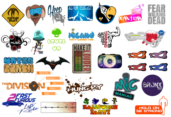 Наработки в области графического дизайна.