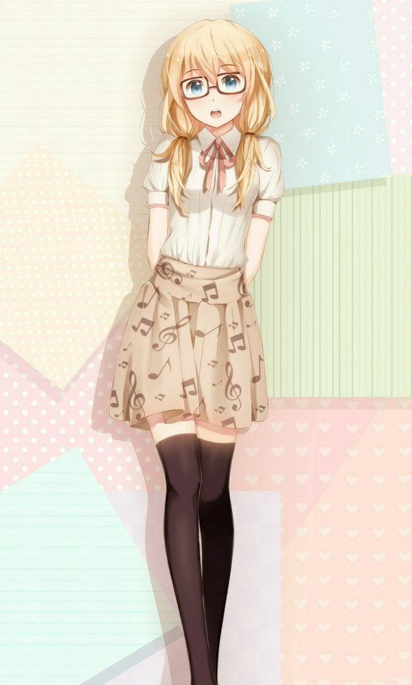 Miyazono Kaori |    Shigatsu wa Kimi no Uso, Miyazono kaori, Anime Art, 