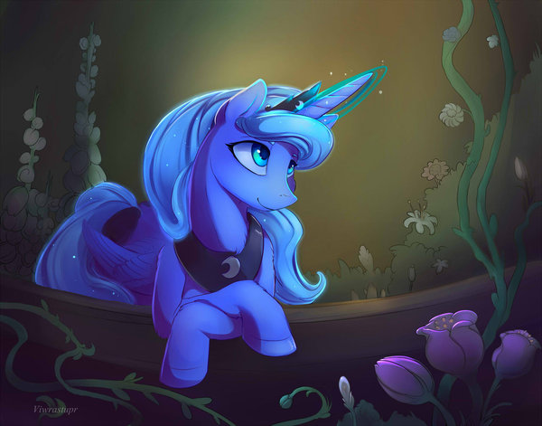 Luna's Garden My Little Pony, Princess Luna, Viwrastupr