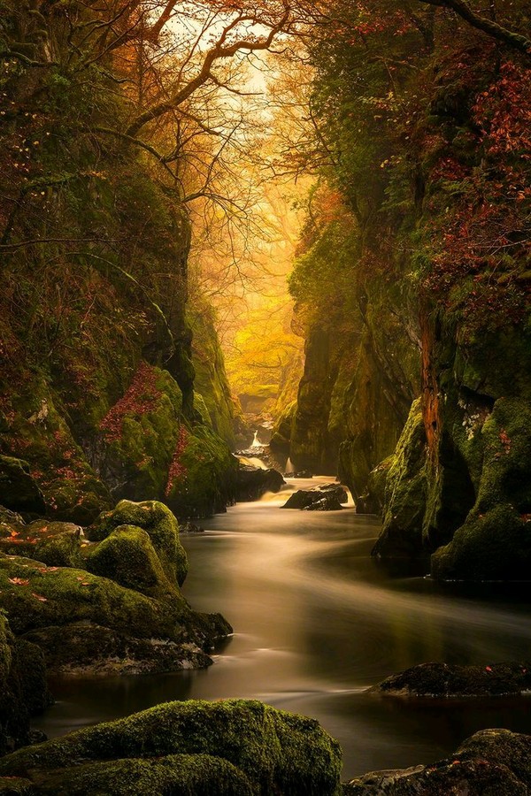 The autumn. North Wales , , , 