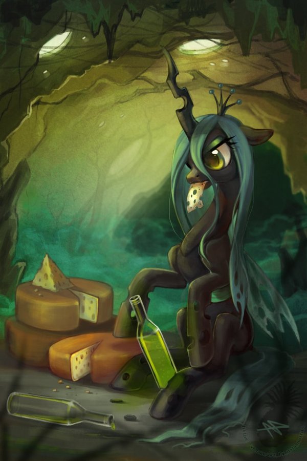 Sometimes... I dream about cheese. Queen Chrysalis, My Little Pony, 