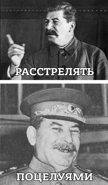 Картинка сталин расстрелять нахуй