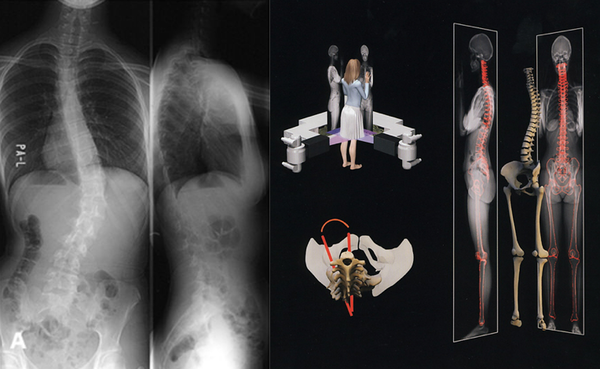 Сколиоз на рентгене фото