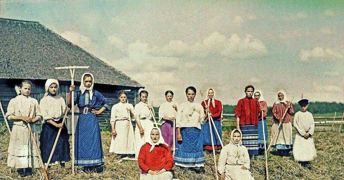 Кто был изображен на первой цветной фотографии в россии