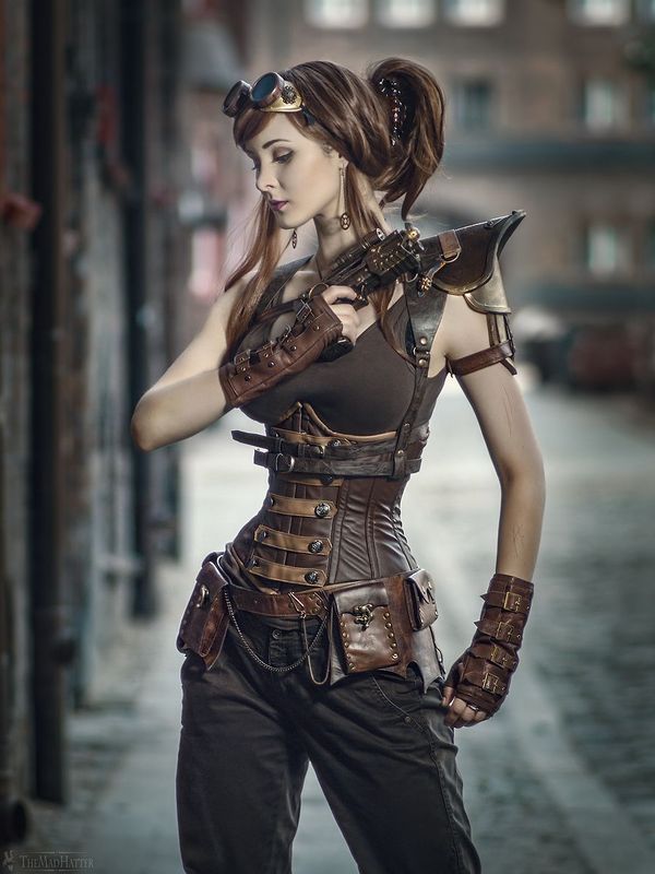 Steampunk girl , ,  ,  