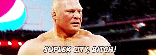 Suplex city Suplexcity, Brock Lesnar, Roman Reigns, , 