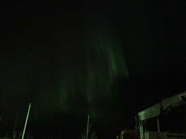 Северное сияние в ночь с 6 на 7!!! Вахта, Тег, Север, Длиннопост, Полярное сияние