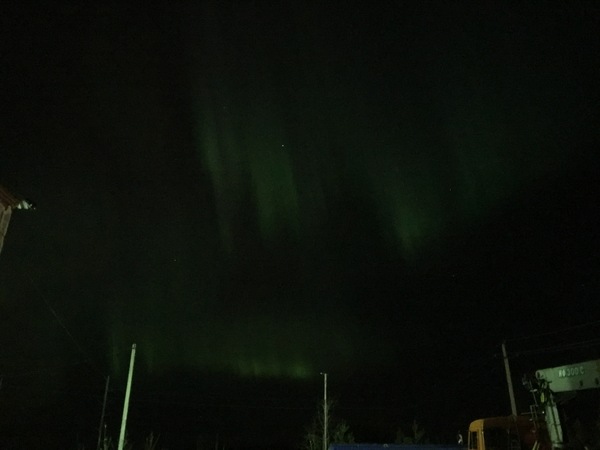 Северное сияние в ночь с 6 на 7!!! Вахта, Тег, Север, Длиннопост, Полярное сияние