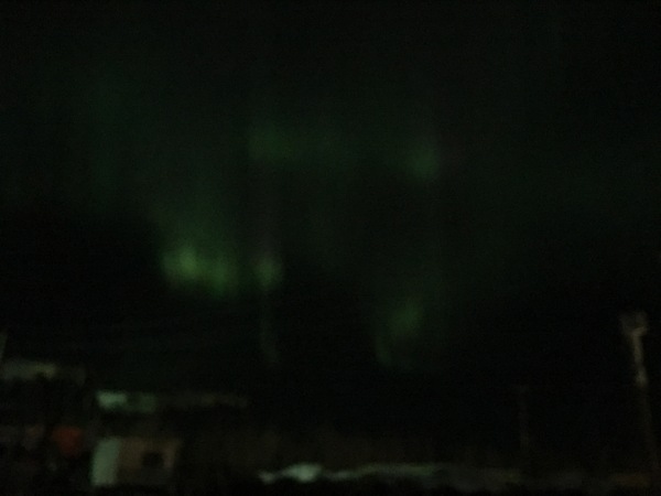 Северное сияние в ночь с 6 на 7!!! Вахта, Тег, Север, Длиннопост, Полярное сияние