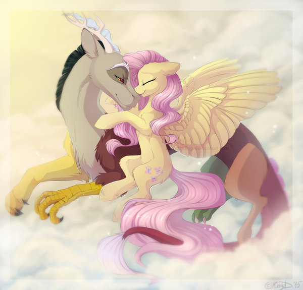 In the sky