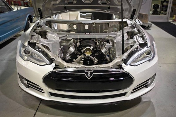 Tesla Model S,     LS3  Chevrolet Corvette -      