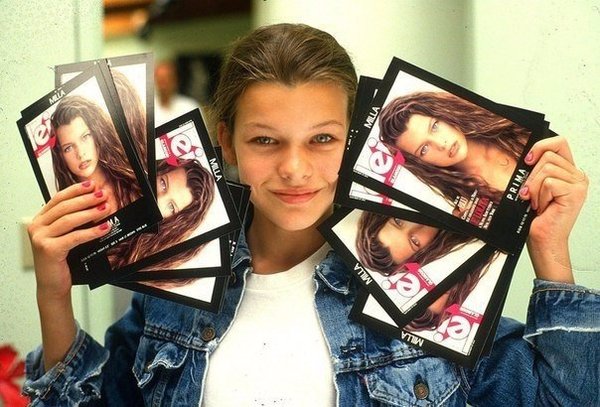 Мила Йовович, 1988 г.