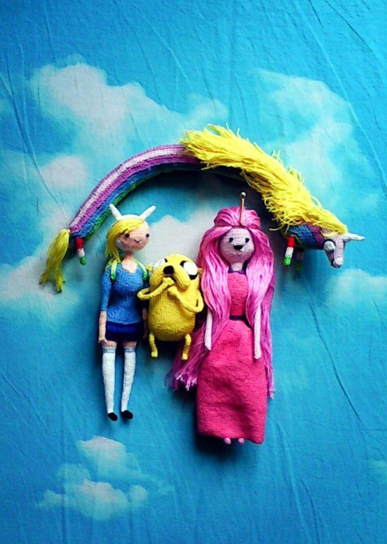   ! , Adventure Time, , ,  , , Princess Bubblegum, Fionna, Jake the Dog