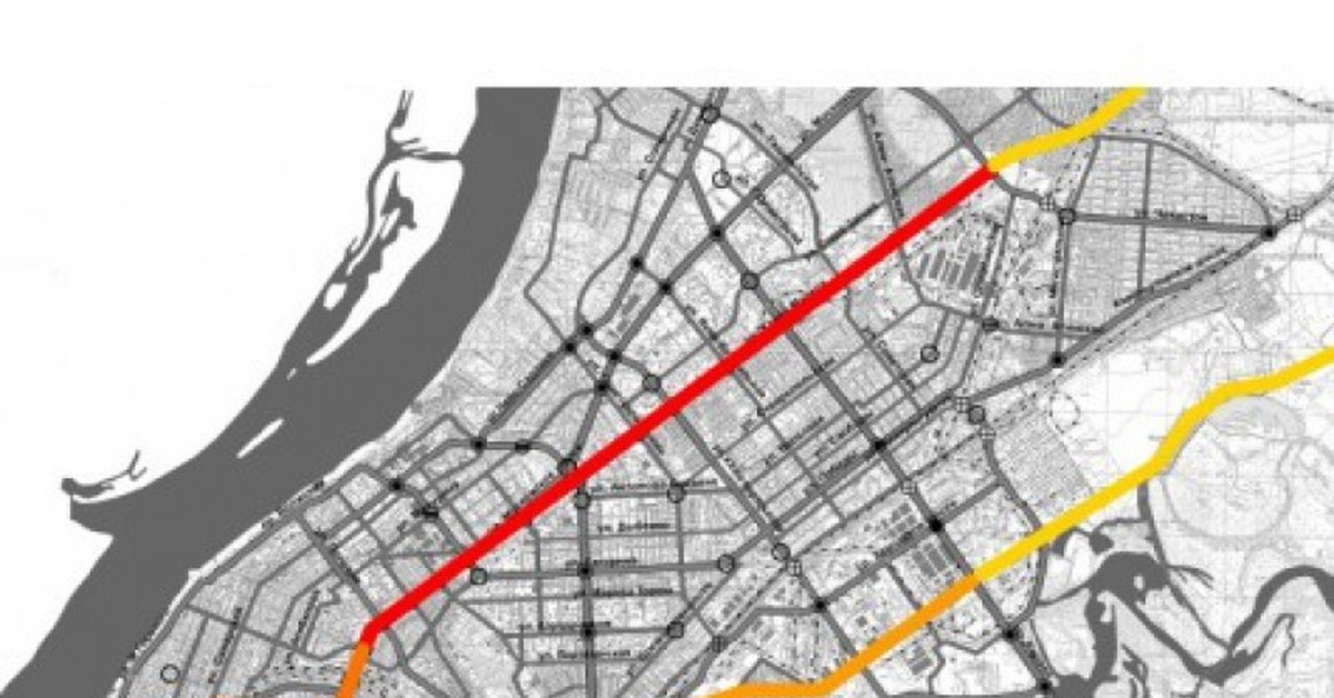 Как пройдет магистраль центральная в самаре схема