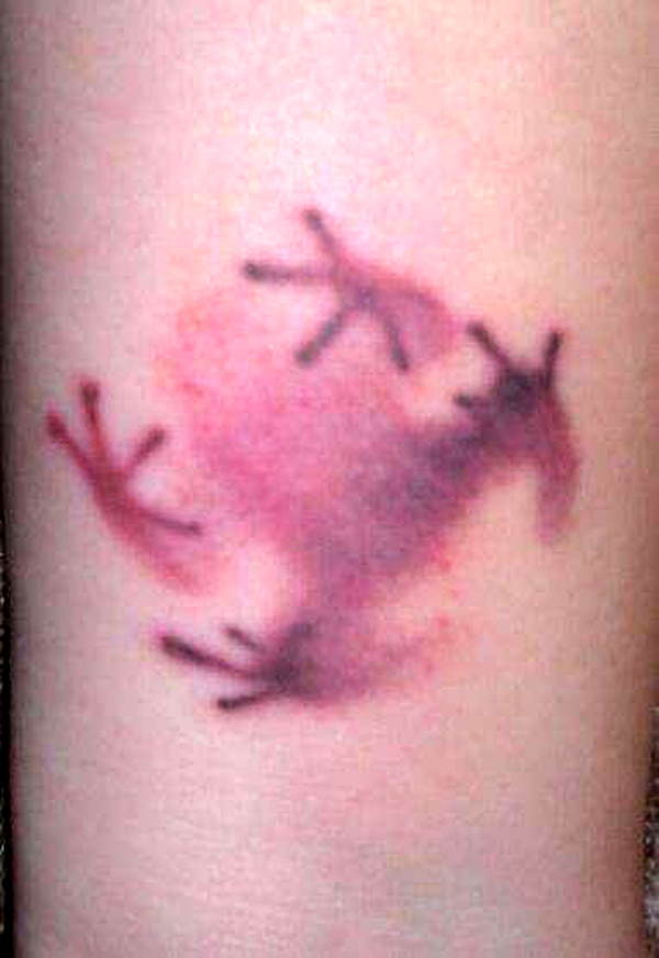 Frog tattoo , ,  