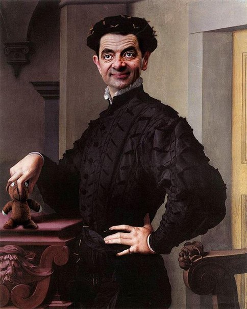 Mr. Bean and world painting - Mr. Bean, Painting, Longpost