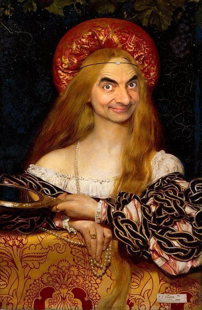 Mr. Bean and world painting - Mr. Bean, Painting, Longpost