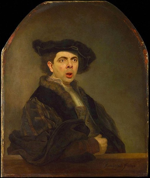 Mr. Bean and world painting - Mr. Bean, Painting, Longpost