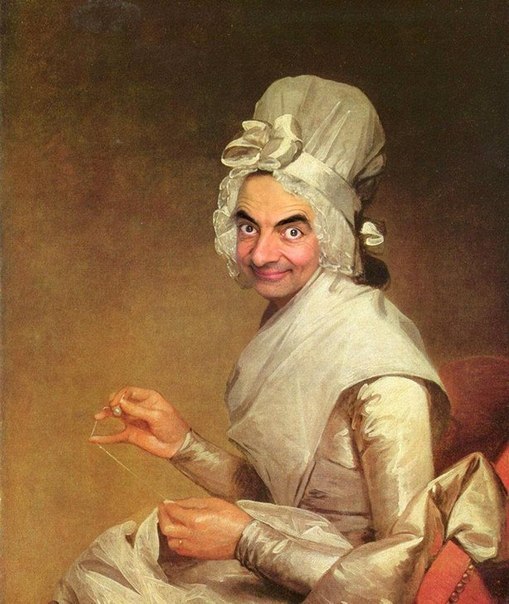 Mr. Bean and world painting - Mr. Bean, Painting, Longpost