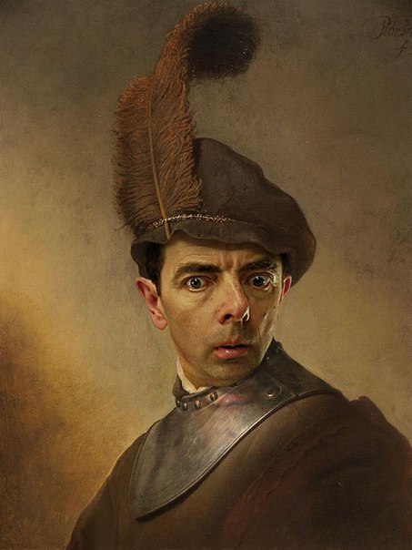 Mr. Bean and world painting - Mr. Bean, Painting, Longpost