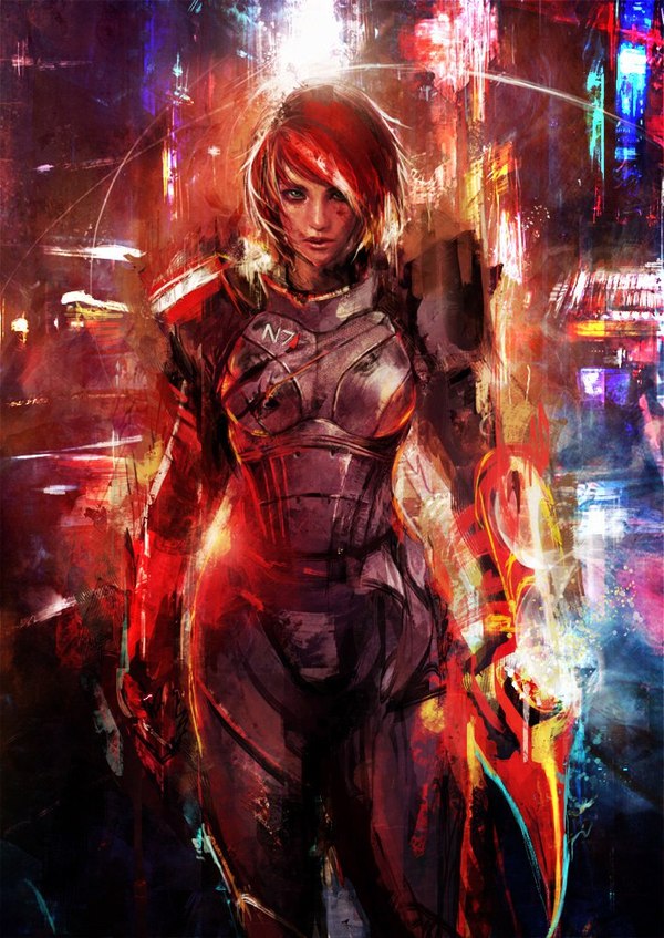Shepard , Mass Effect, , Muju