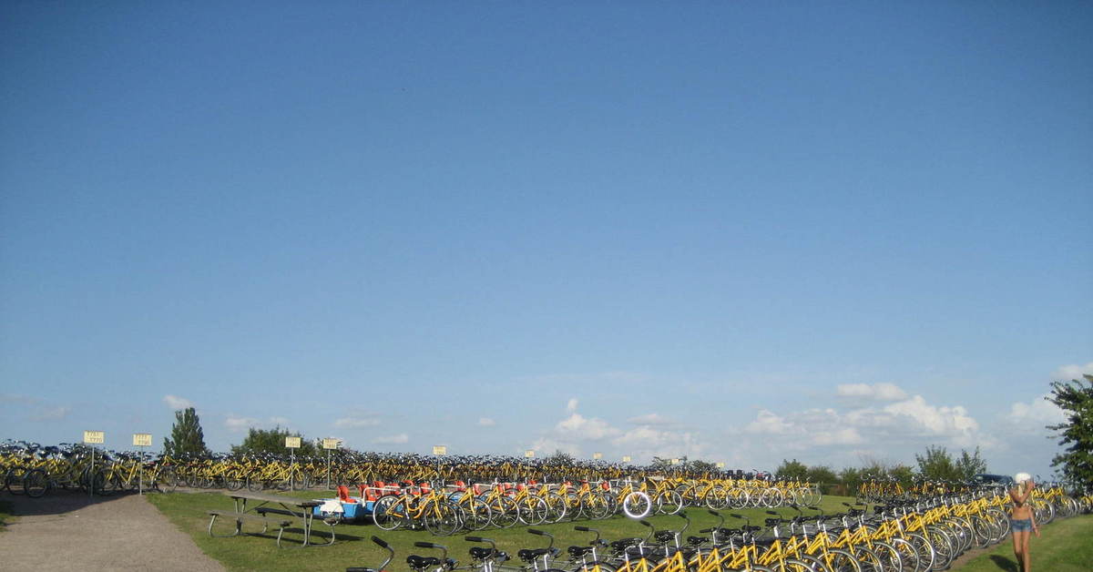 Прокат великов в Швеции | Пикабу