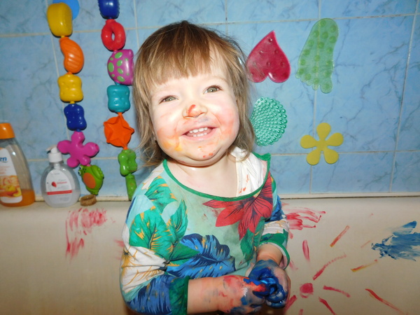 Моя дочка Яринка рисует))) | Пикабу