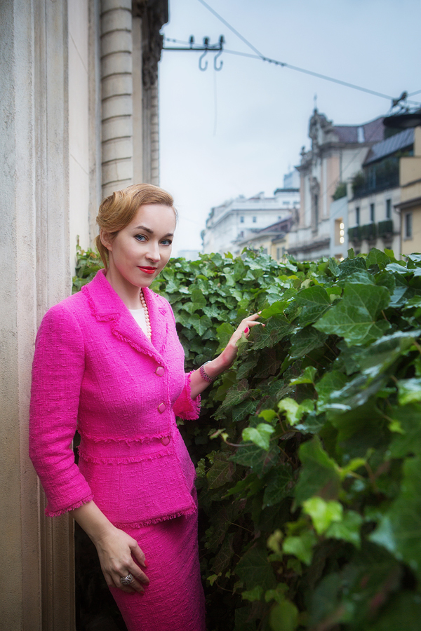 Ольга Аристова посетила неделю моды в Милане