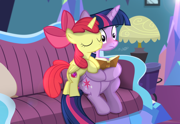 The Perfect Mother My Little Pony, Twilight sparkle, Applebloom, , 
