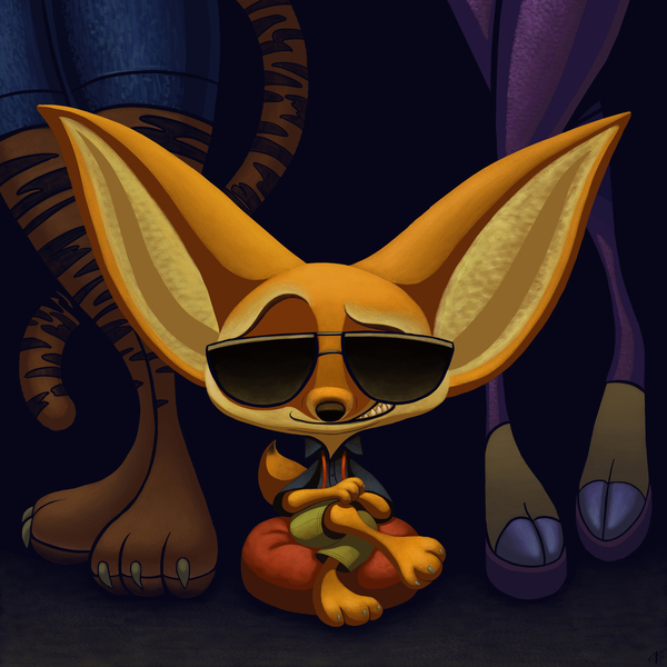 Finnick the fennec , , Finnick the Fennec, 