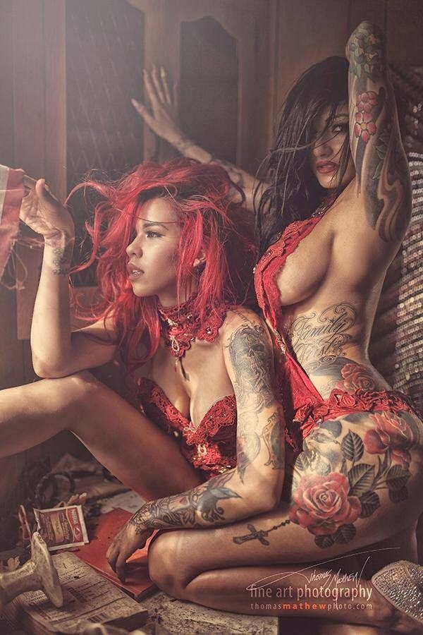 Tattoo Girls - NSFW, Тату, Девушка с тату