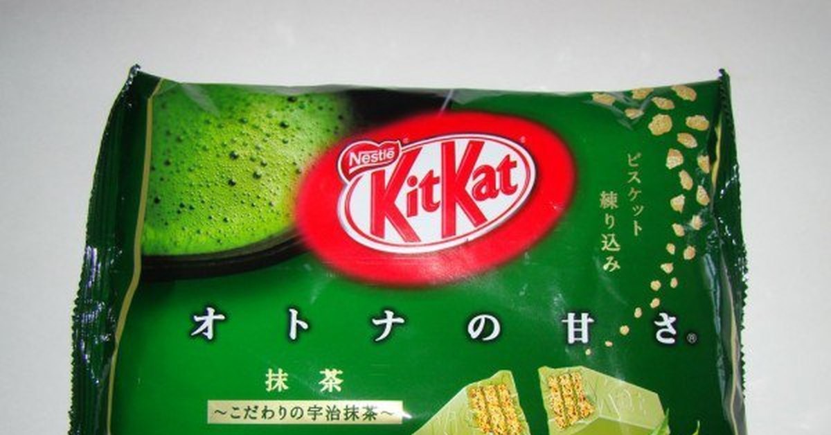 Kitkat Green Tea 35gr Япония